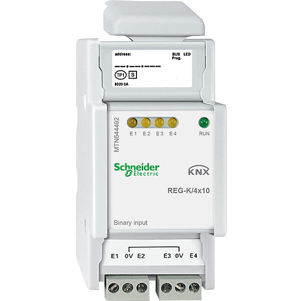 Schneider Electric Binäreingang REG-K/4x10,lichtgrau MTN644492